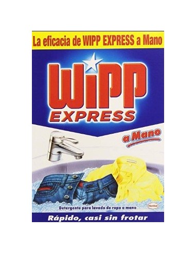Detergente Wipp express caja para lavar a mano 470 grs.