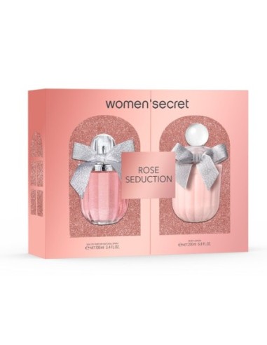 Women Secret rose seduction set eau de parfum 100 ml+body 200