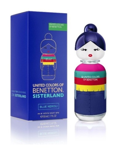 Sisterland de Benetton Blue neroli para mujer 80ml vaporizador