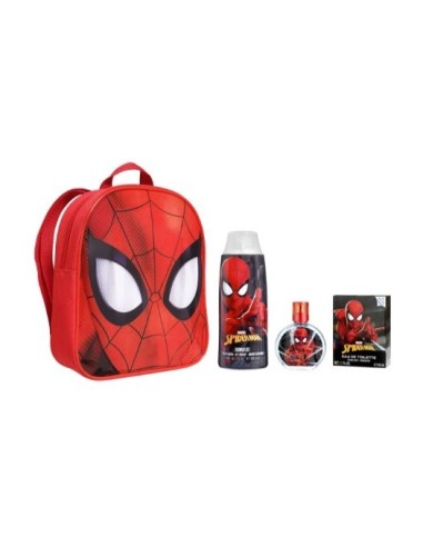 Spiderman mochila colonia y gel de ducha