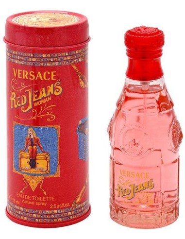Versace Red Jeans for women 75ml vaporizador eau de toilette