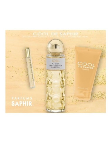Saphir set cool de saphir para mujer eau de parfum 3 piezas