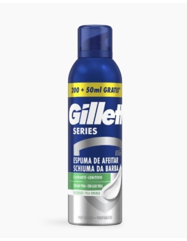 Espuma afeitar Gillette series calmante sensible 250ml