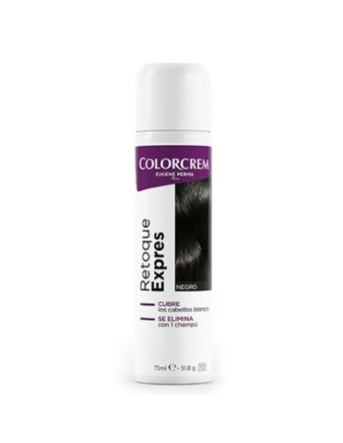 Colorcrem retoque expres Negro spray 75ml