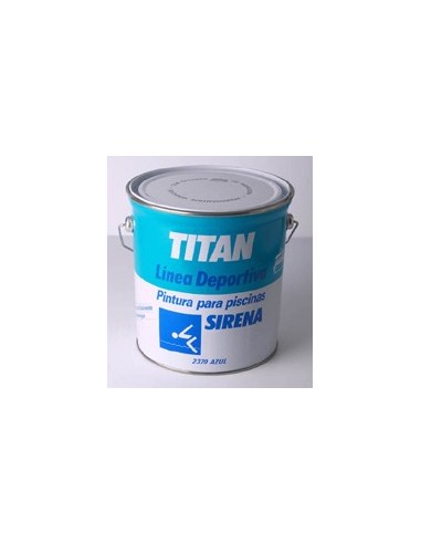 Titán sirena azul océano 4L pintura para piscina