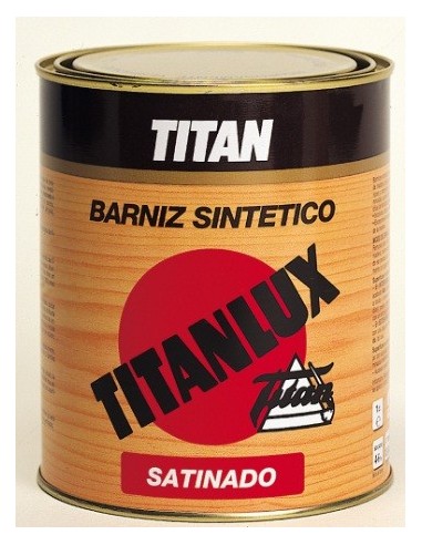 Barniz sintético Titan satinado 250ml interior y exterior