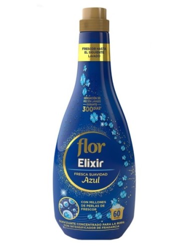 Flor Suavizante Elixir Azul 1200 ml