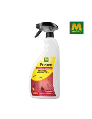 Insecticida Preben Premium Total Massó, contiene 1 litro efecto barrera/231624