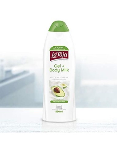 Gel + body milk La Toja aguacate 550ml