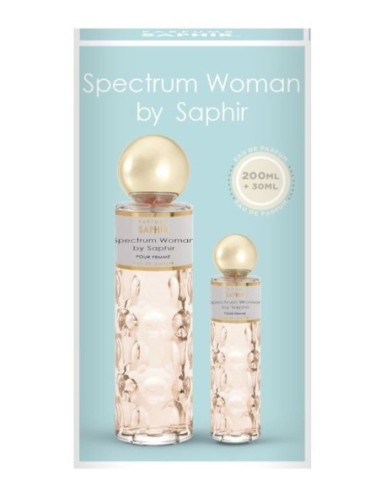 Saphir Spectrum woman estuche 200 ml vaporizador + 30ml