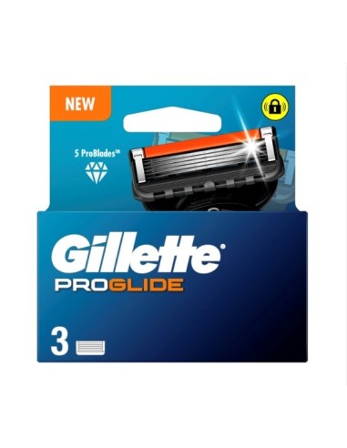 Gillette cargador fusion proglide 3 unidades