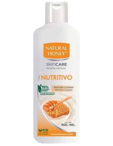 Gel ducha Natural Honey nutritivo Miel 650 ml