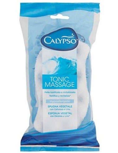 Esponja de baño Calypso tonic massage 2 unidades