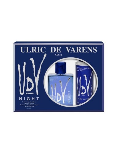 Udv Night for men ulric de Varens estuche eau de toillete + desodorante