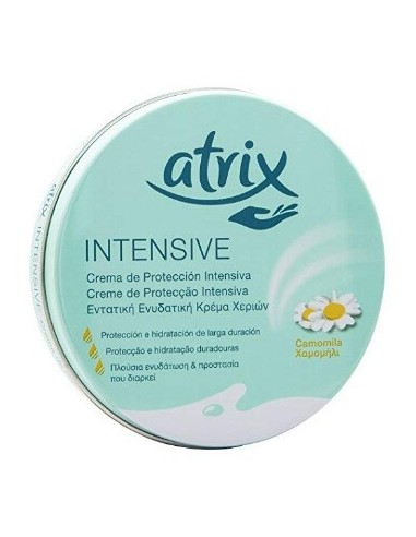 Crema de manos intensiva Atrix caja de 250 ml.