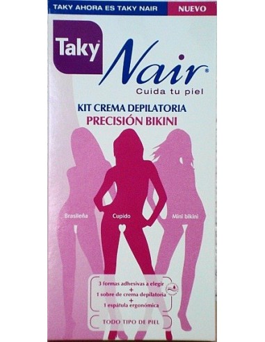 Crema depilatoria Taky nair precisión bikini