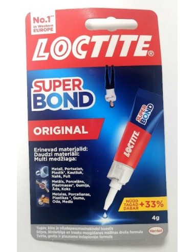 Pegamento Loctite Super Bond original 4gr