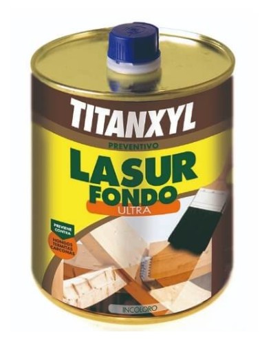 Titanxyl Lasur fondo incoloro ultra de 4 litros.