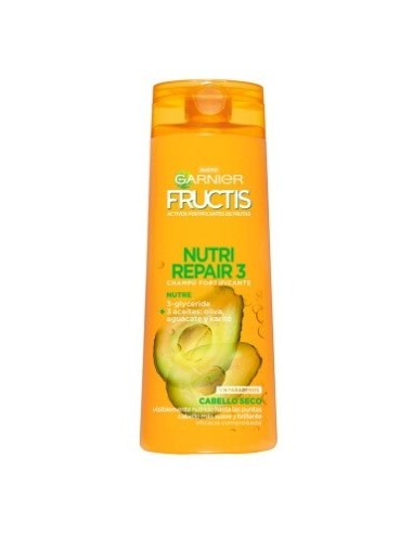 Champú Garnier Fructis nutri repair 3 aguacate para cabellos secos 360 ml