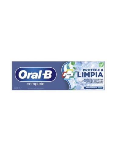 Dentífrico Oral-B complete 75ml menta fresca