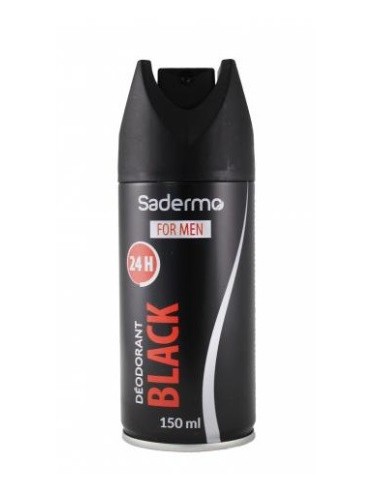 Desodorante Sadermo Black for men spray 150ml