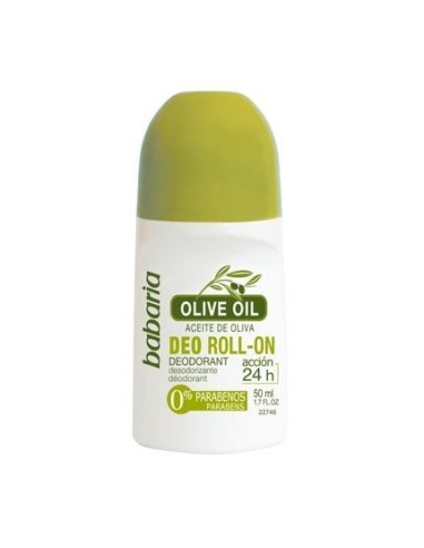 Desodorante Babaria olive oil rollon 50ml