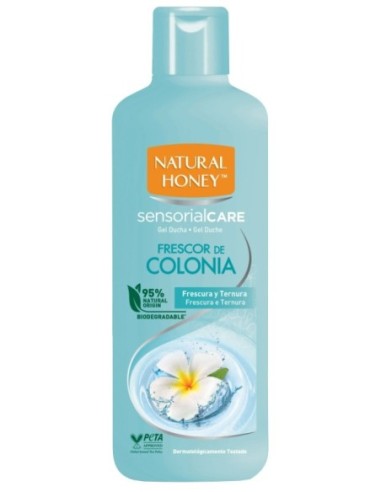 Gel ducha Natural Honey frescor colonia 600ml