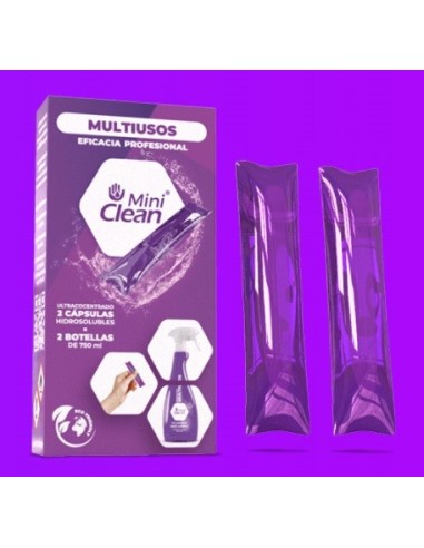 Miniclean multiusos pack 2 cápsulas