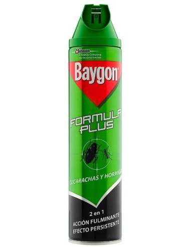 Insecticida Baygon cucarachas y hormigas 600ml