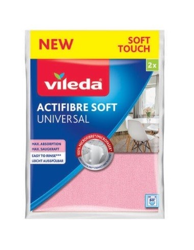 Bayeta Vileda actifibra soft universal 2 unidades