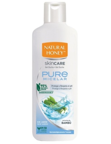 Gel ducha Natural Honey pure micelar 650ml