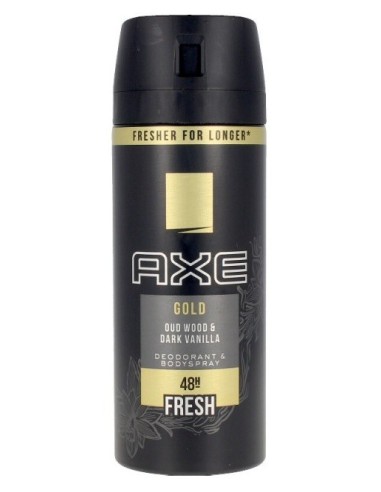 Desodorante Axe Gold men spray 150ml.