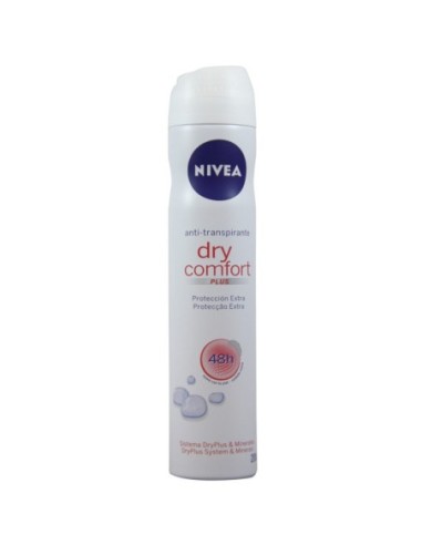 Desodorante Nivea Dry Comfort for women protección extra spray 200ml