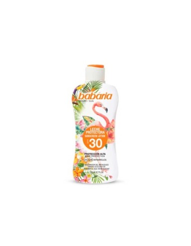 Babaria leche solar protección tropical 30fsp 200ml