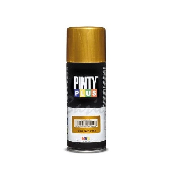 Pintura Spray Pinty Plus Oro P151 de 200ml.