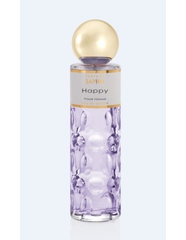 Colonia de Saphir "happy" femme de 200ml vaporizador eau de toilette.