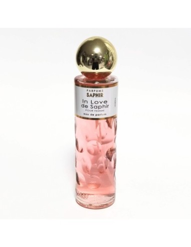 Colonia de Saphir "In love de saphir" de 200ml vaporizador eau de toilette.