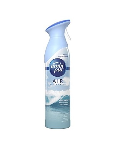 Ambipur ambientador spray air efect brisa marina 300 ml quita olor persistente