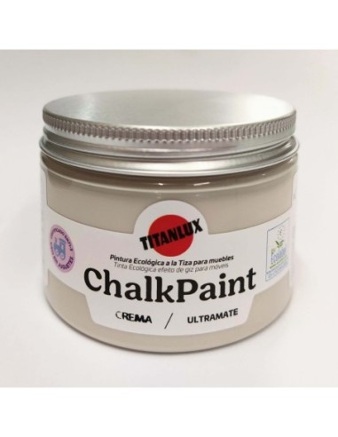 Pintura efecto tiza chalk paint crema 204/ 150 ml.