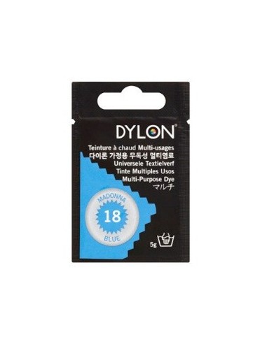 Tinte Ropa Dylon 18 Madonna Blue, contiene 5grs.