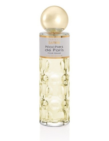 Colonia de Saphir "noches de paris" de 200ml vaporizador eau de toilette.