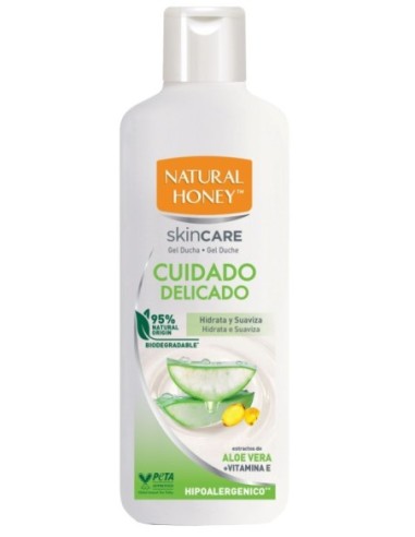 Gel ducha Natural Honey Aloe Vera 650ml