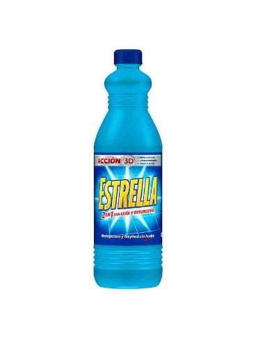 Lejia Estrella con detergente Azul maxima desenfeccion 1,43litros