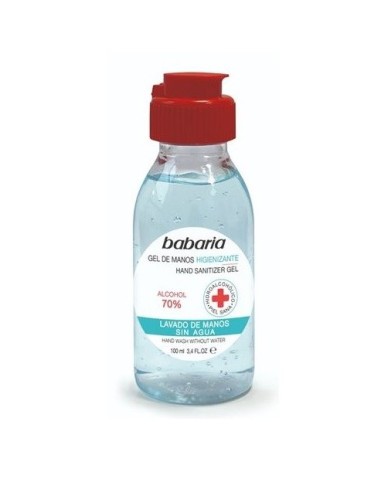 Gel manos higienizante hidroalcoholico babaria 100ml.