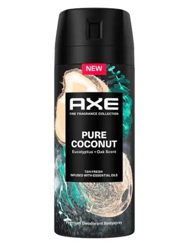 Desodorante AXE Pure Coconut 150ml spray