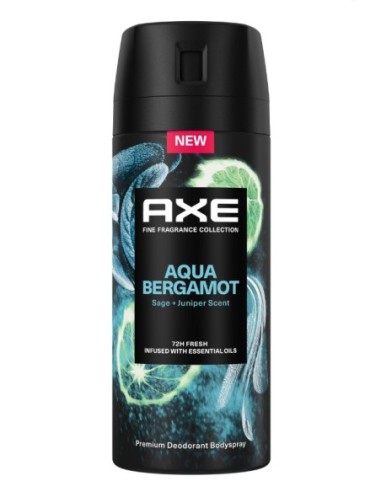 Desodorante Axe Aqua Bergamota 150ml spray