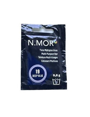 Tinte Ropa N.MOR 19 Deep Blue, contiene 5grs.