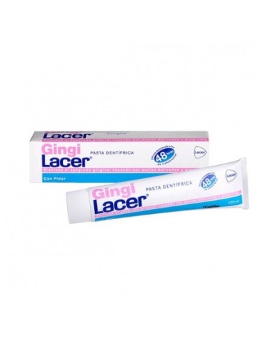 Dentífrico Gingi Lacer con Fluor 125ml. duplo