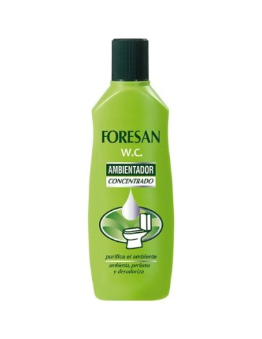 Ambientador Foresan W.C Verde 125 ml. gotas concentrado 125 ml.