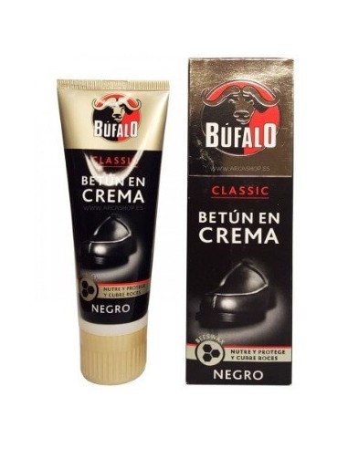 Crema calzado Búfalo negro 50 ml.